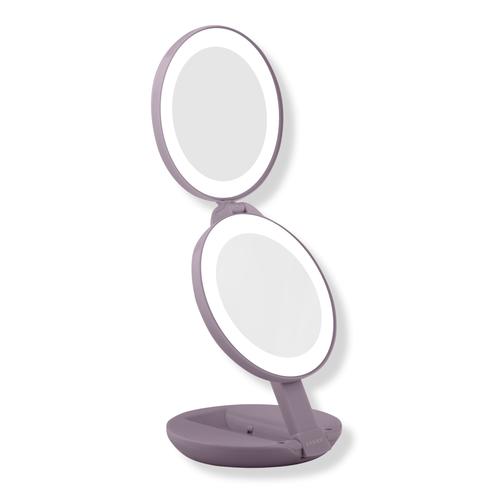 Zadro Folding LED Lighted Travel Mirror with 10X/1X #1