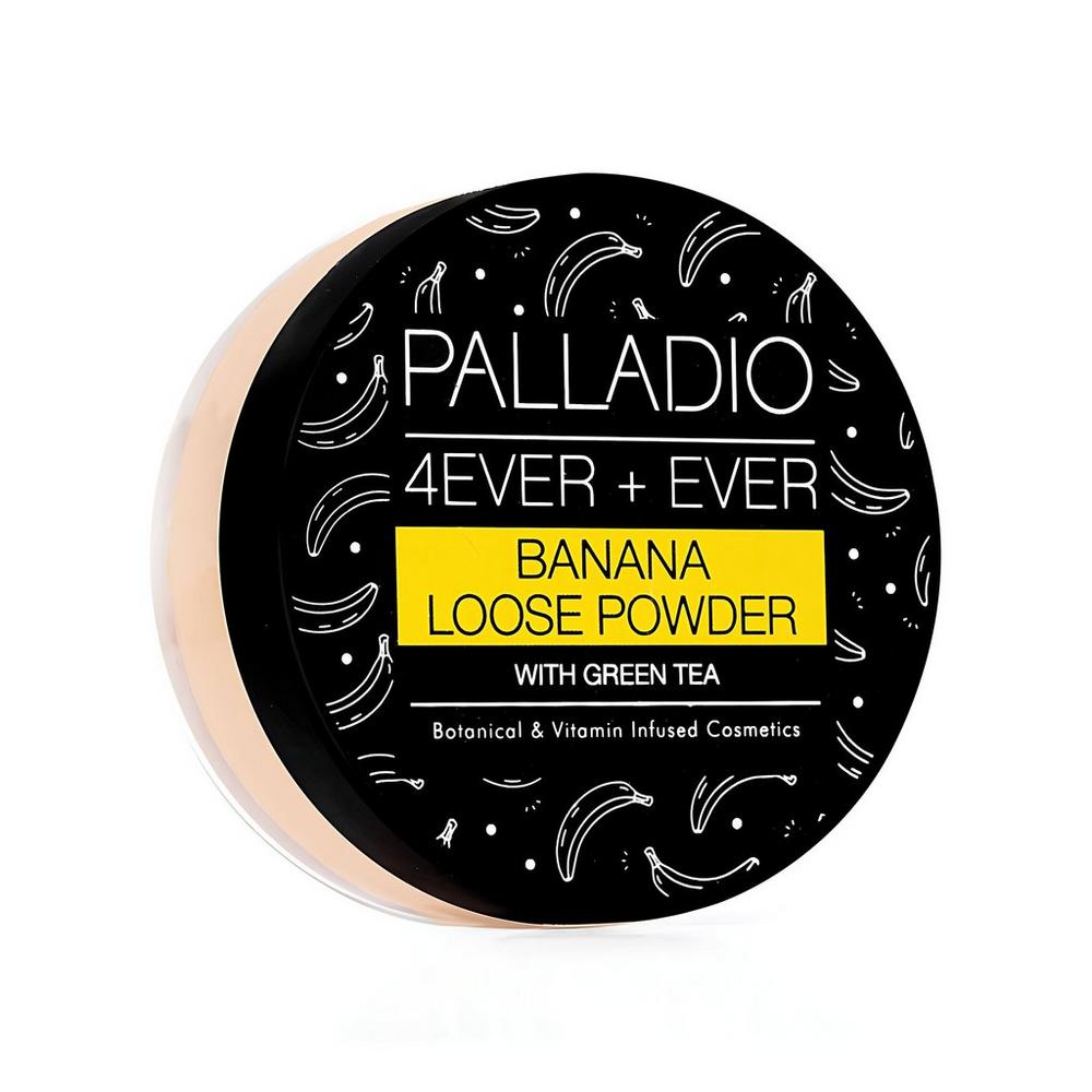 Palladio Beauty 4ever + Ever Banana Loose Powder - Banana In Yellow