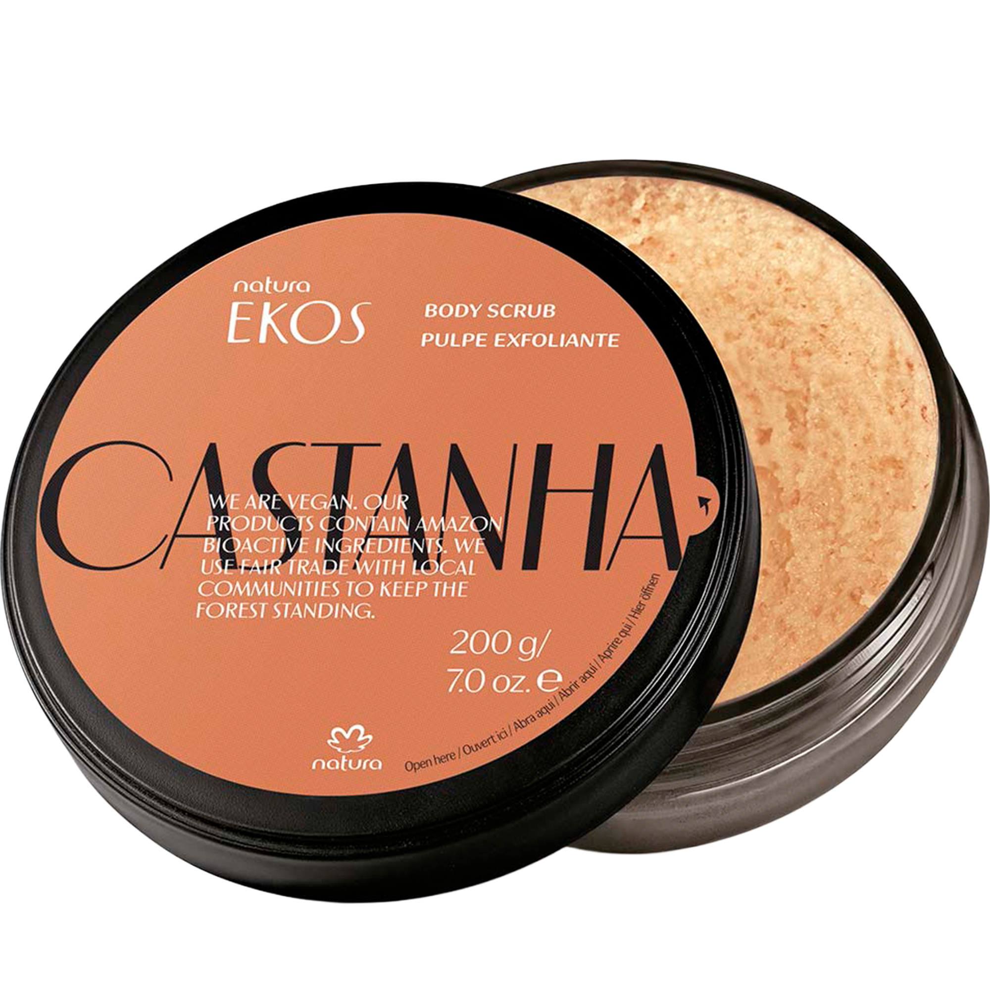 Natura Ekos Castanha Body Scrub #1