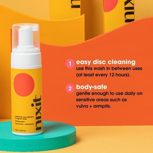 Nixit Menstrual Cup Cleanser & Vaginal Wash Foaming Wash #2
