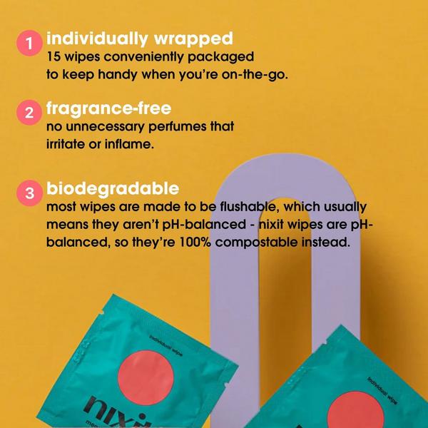 Nixit Menstrual Cup Wipes #3