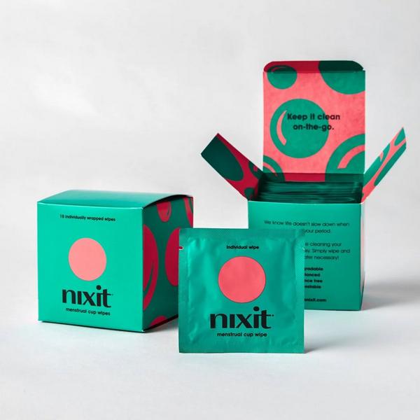 Nixit Menstrual Cup Wipes #4