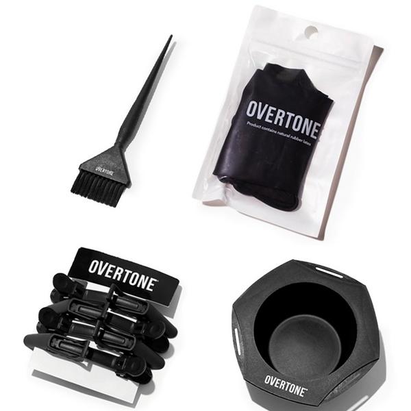 Overtone Dye Day Master Kit: Bowl, Brush, Gloves & Clip #1