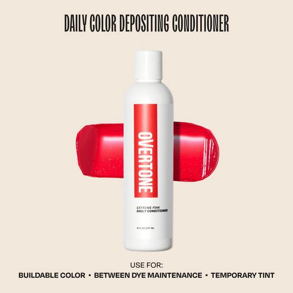 Overtone Temporary Color-Depositing Daily Conditioner #8