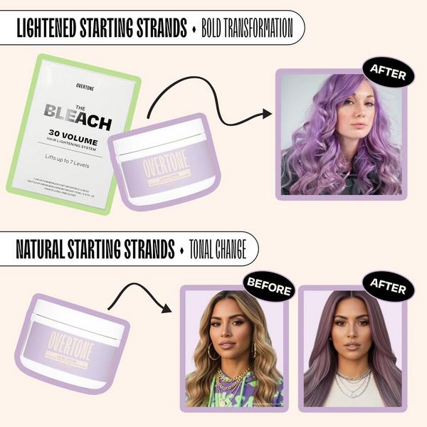 Overtone Semi Permanent Color-Depositing Deep Conditioning Mask #9