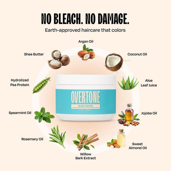 Overtone Semi Permanent Color-Depositing Deep Conditioning Mask #5