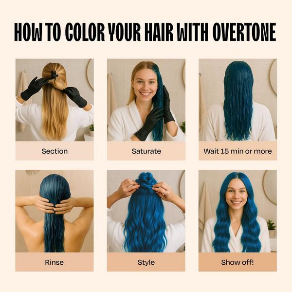 Overtone Semi Permanent Color-Depositing Deep Conditioning Mask #8