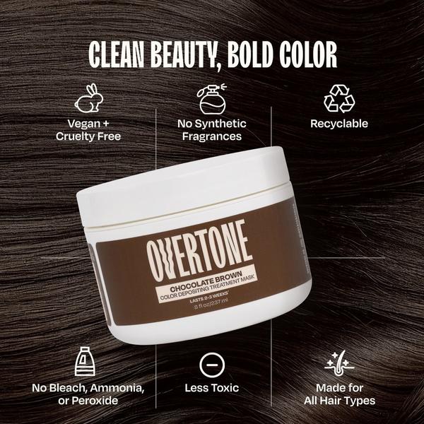 Overtone Semi Permanent Color-Depositing Deep Conditioning Mask #4