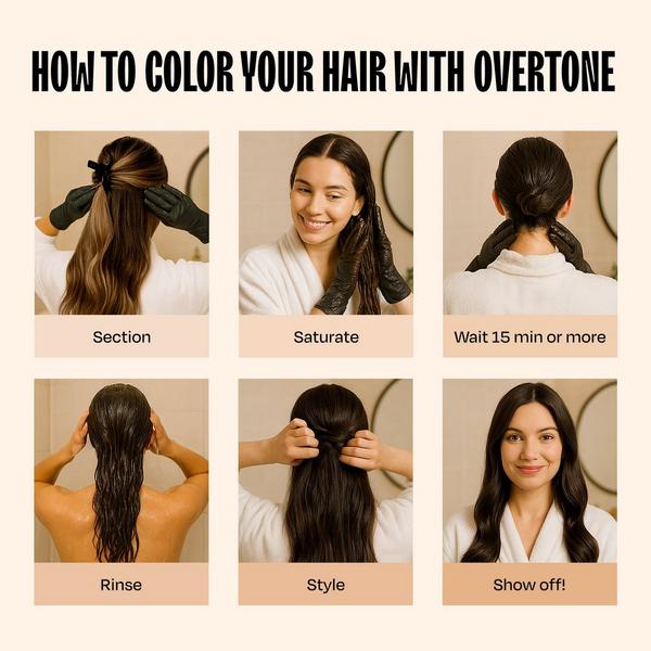 Overtone Semi Permanent Color-Depositing Deep Conditioning Mask #9