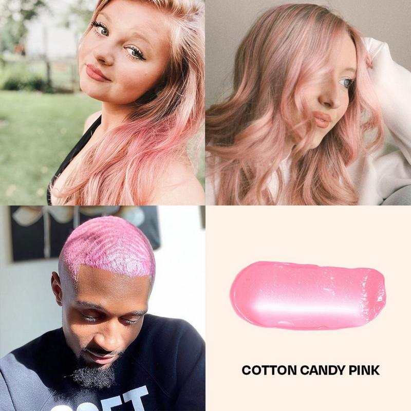 Overtone - Cotton Candy Pink Semi Permanent Color-Depositing Deep  Conditioning Mask
