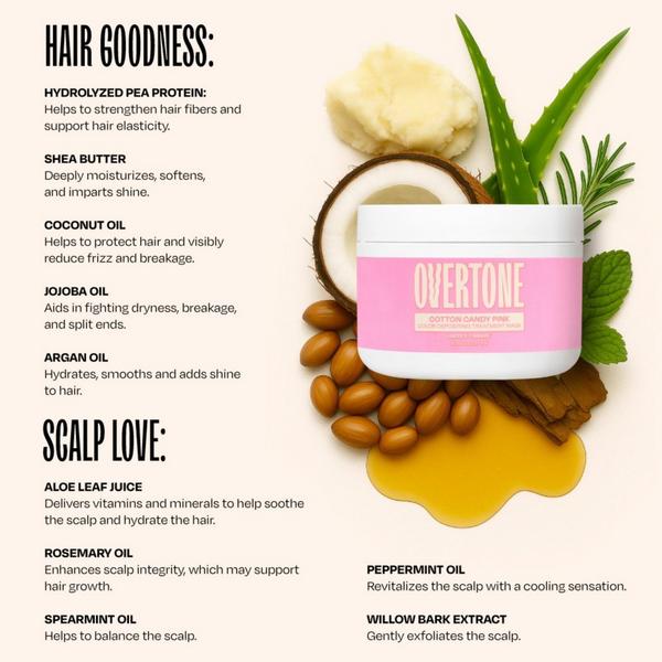 Overtone Semi Permanent Color-Depositing Deep Conditioning Mask #9