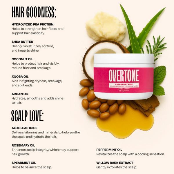 Overtone Semi Permanent Color-Depositing Deep Conditioning Mask #8