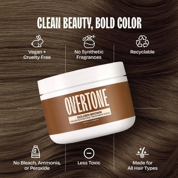 Overtone Semi Permanent Color-Depositing Deep Conditioning Mask #4