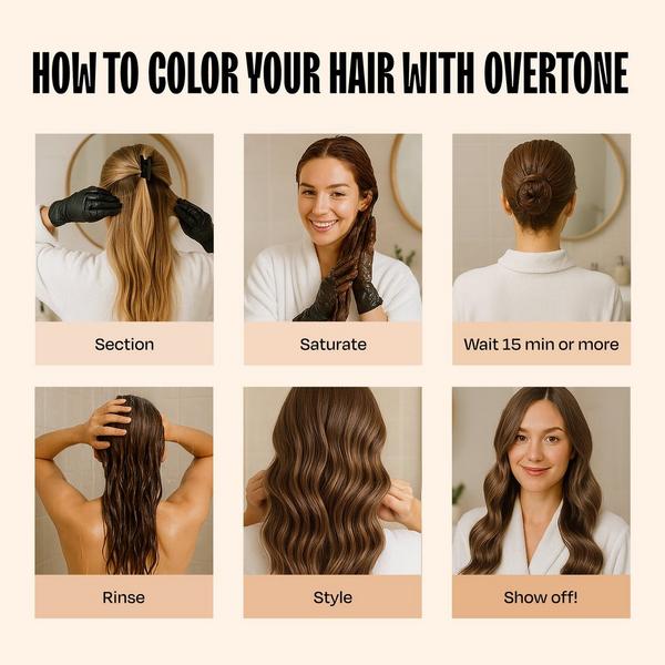 Overtone Semi Permanent Color-Depositing Deep Conditioning Mask #8