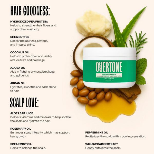 Overtone Semi Permanent Color-Depositing Deep Conditioning Mask #7