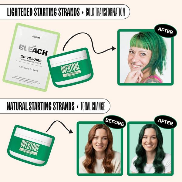 Overtone Semi Permanent Color-Depositing Deep Conditioning Mask #9