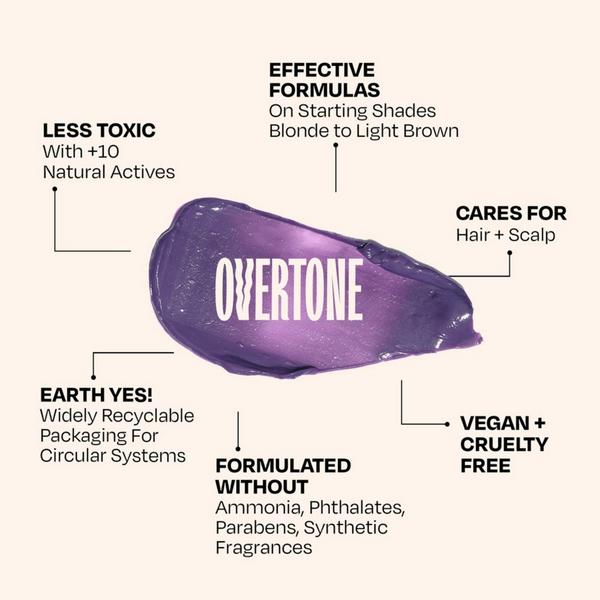 Overtone Semi Permanent Color-Depositing Deep Conditioning Mask #8