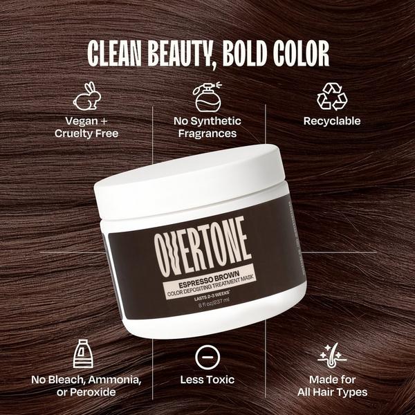 Overtone Semi Permanent Color-Depositing Deep Conditioning Mask #4