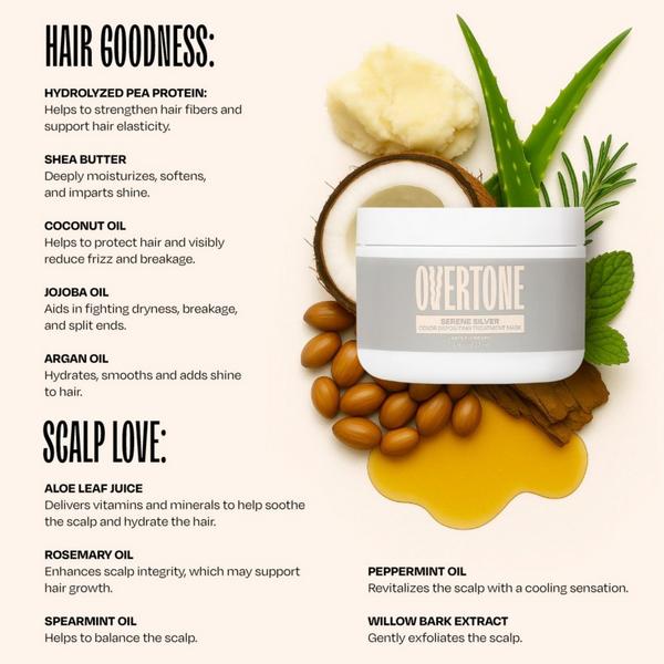 Overtone Semi Permanent Color-Depositing Deep Conditioning Mask #3