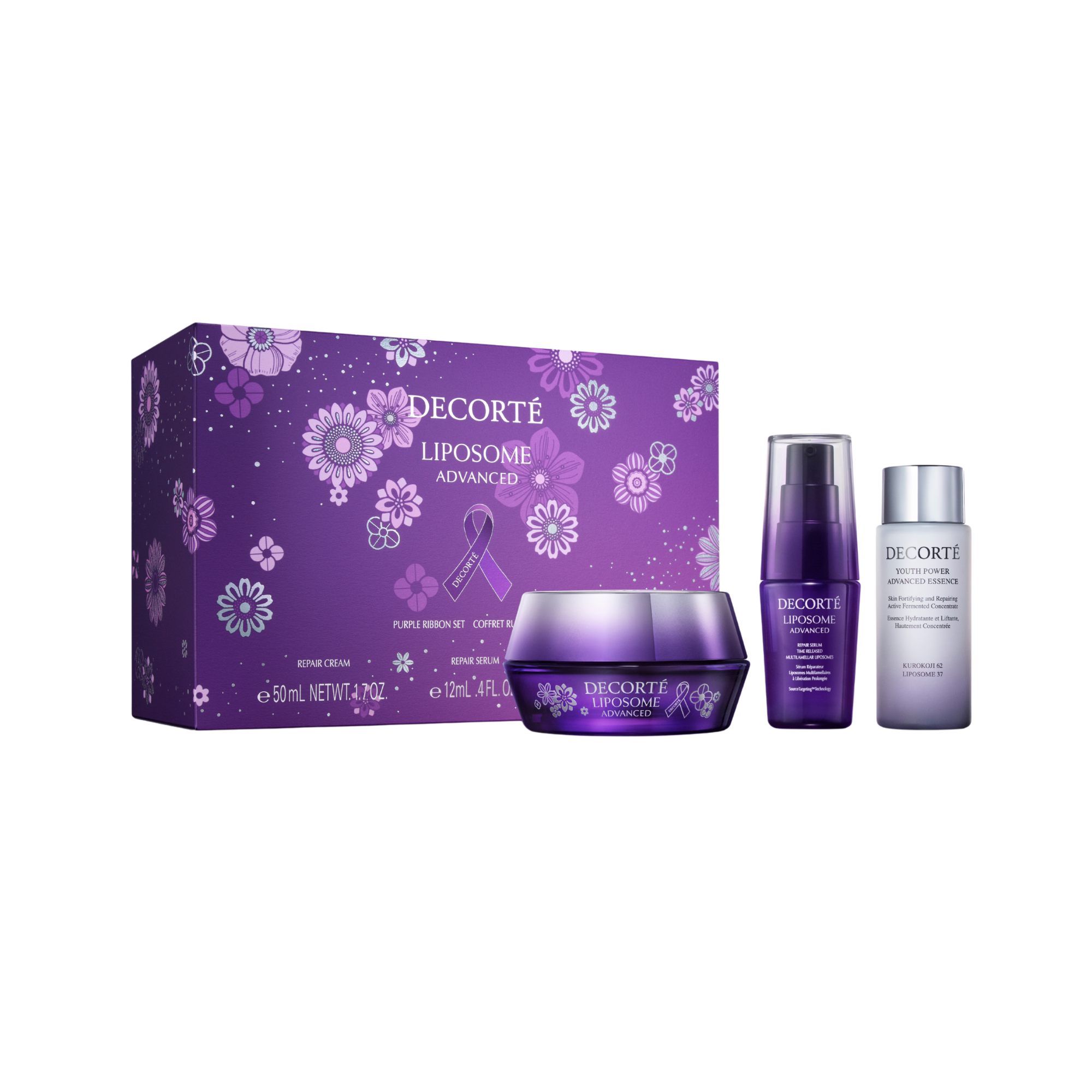 Decorté Liposome Advanced Repair Cream Purple Ribbon Set #1