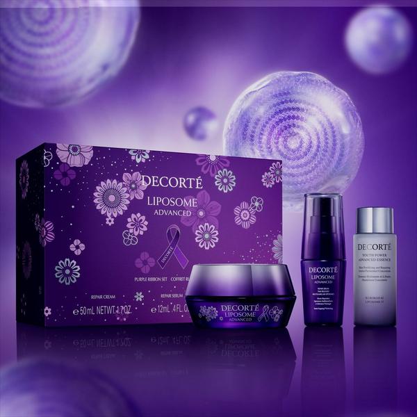 Decorté Liposome Advanced Repair Cream Purple Ribbon Set #2