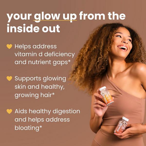 Mela Vitamins Glow Up Bundle for Women of Color #2