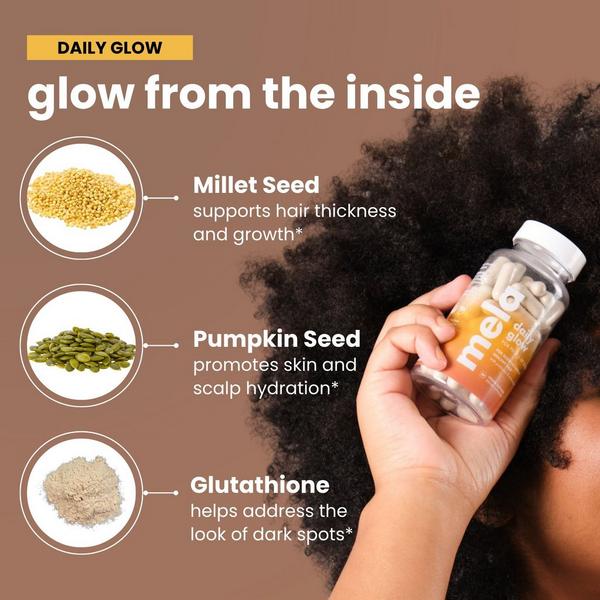 Mela Vitamins Glow Up Bundle for Women of Color #4
