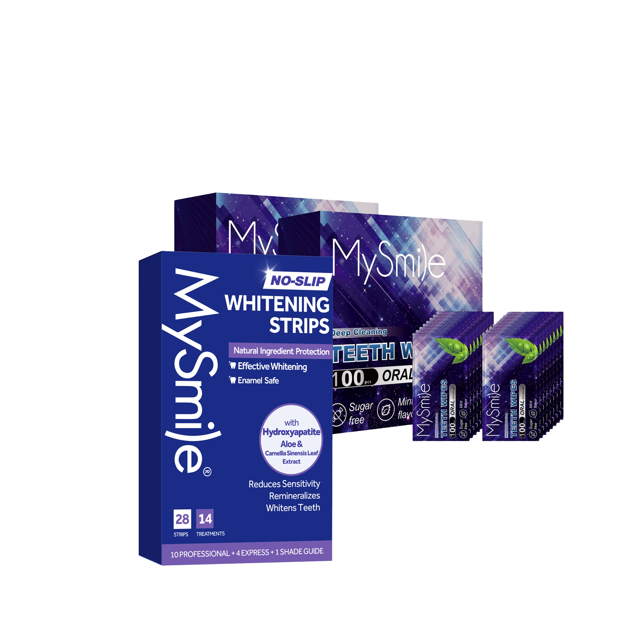 MySmile No-Slip Hydroxyapatite-Infuse Teeth Whitening Strips #1
