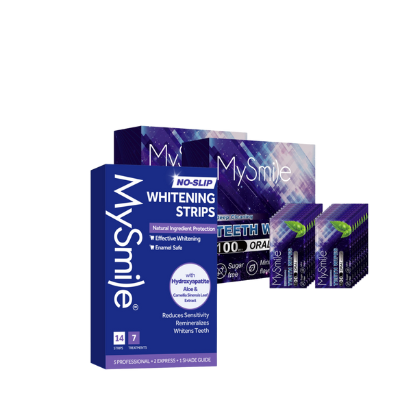 MySmile No-Slip Hydroxyapatite-Infuse Teeth Whitening Strips #1