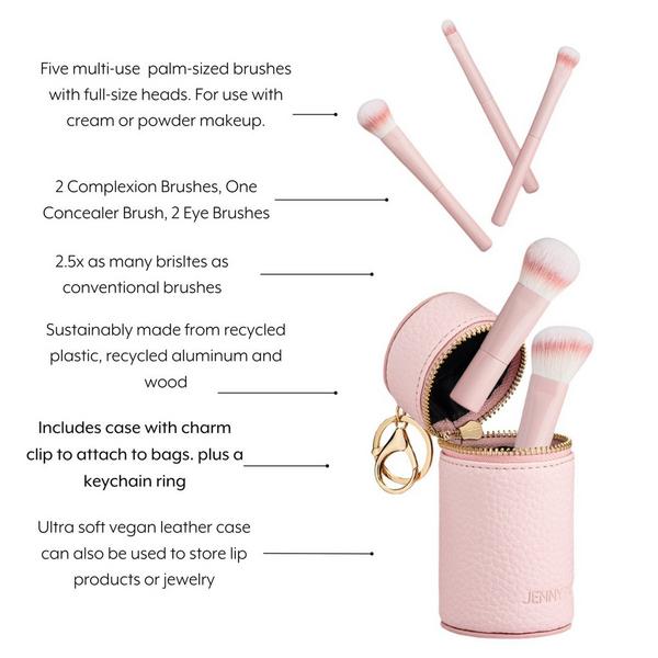 Jenny Patinkin Charmed, I'm Sure Mini Makeup Brush Set #5