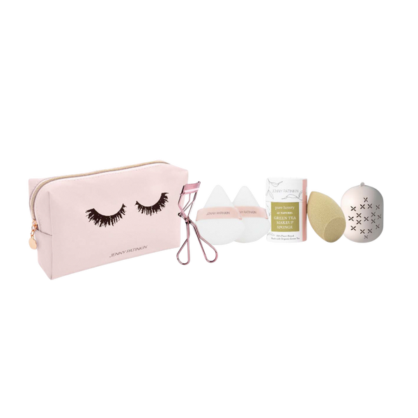 Jenny Patinkin Beauty Basics Makeup Tool Set | Foundation Tools & Eyelash Curler Kit #1
