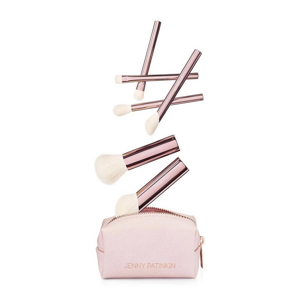 Jenny Patinkin Brush Babies Mini Makeup Brush Set In Pink