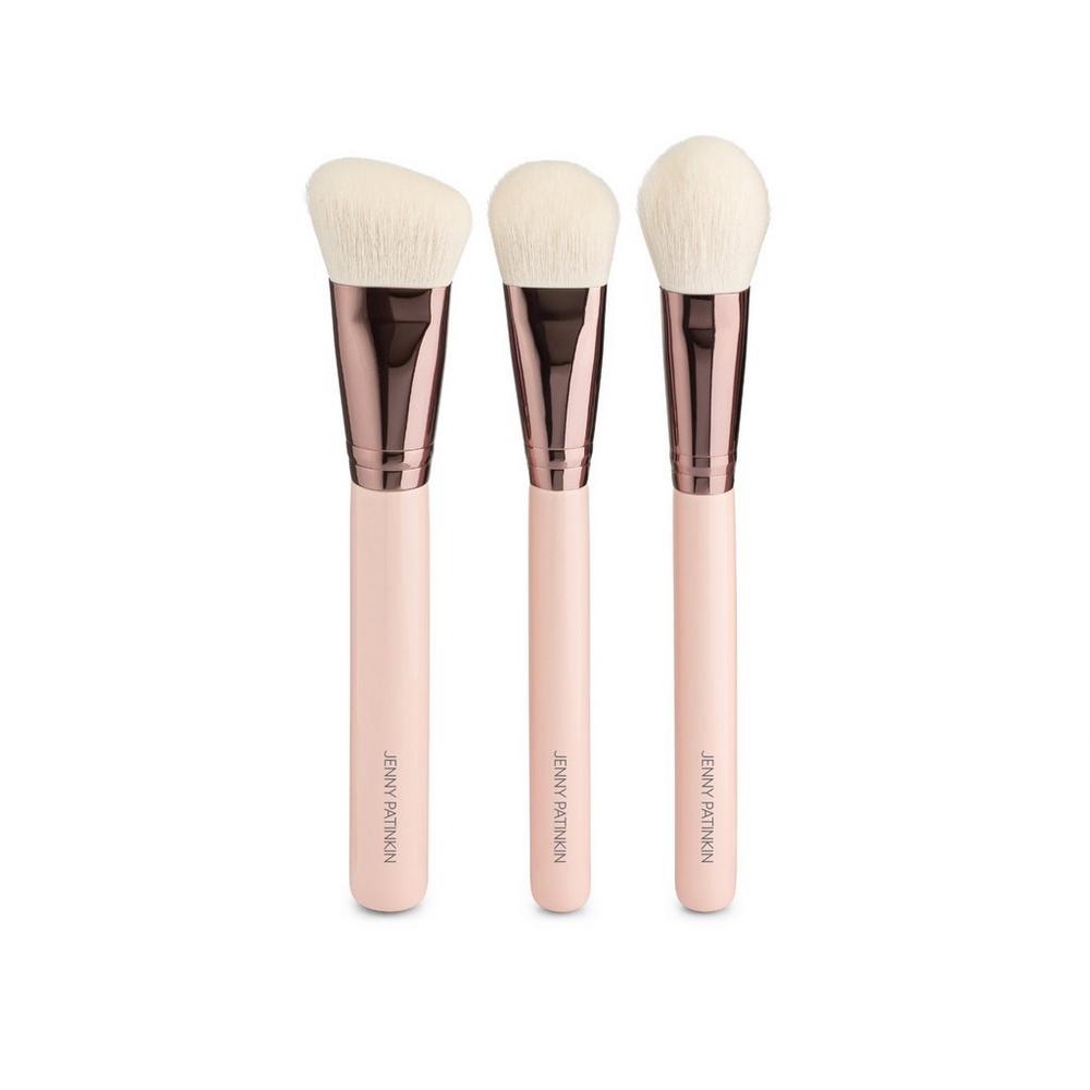 Jenny Patinkin Contour Kit Makeup Brush Set In Pink