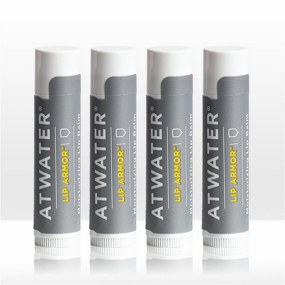 Atwater Lip Armor Moisturizing Lip Balm Pack - Buy 3 Get One Free In Multi