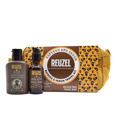 REUZEL REFRESH & Beard Serum Gift Set