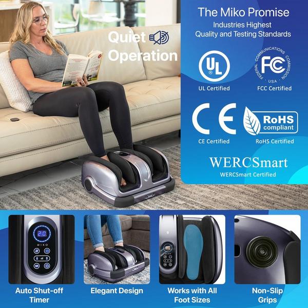 Miko MAS II Foot, Leg & Calf Massager #6