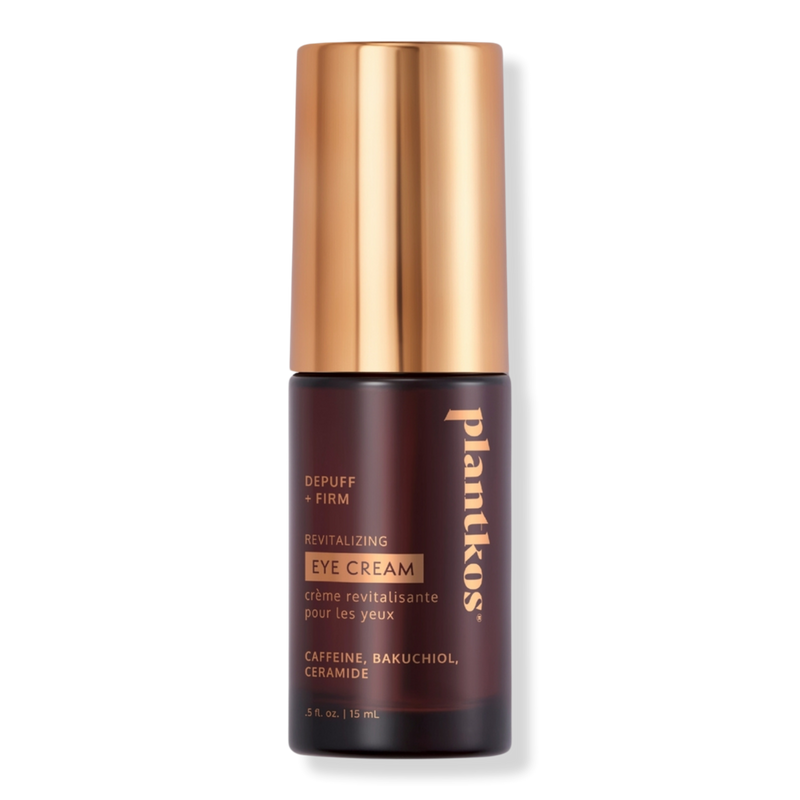 Plantkos - Revitalizing Eye Cream | Ceramide & Caffeine Depuffing
