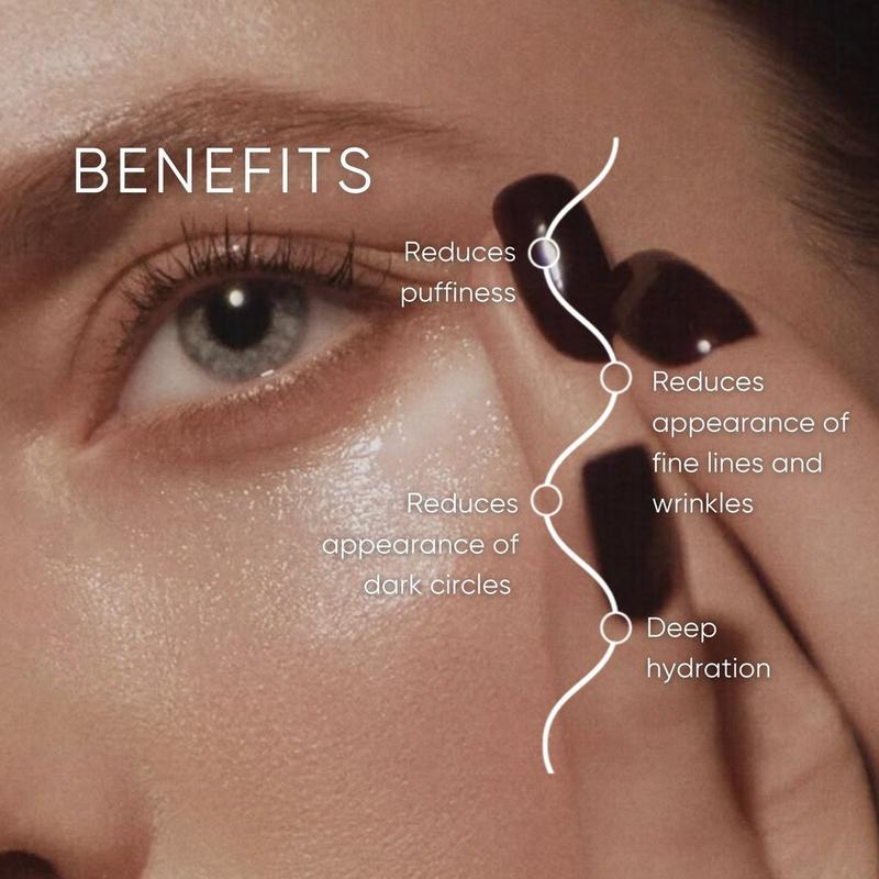 Plantkos - Revitalizing Eye Cream | Ceramide & Caffeine Depuffing