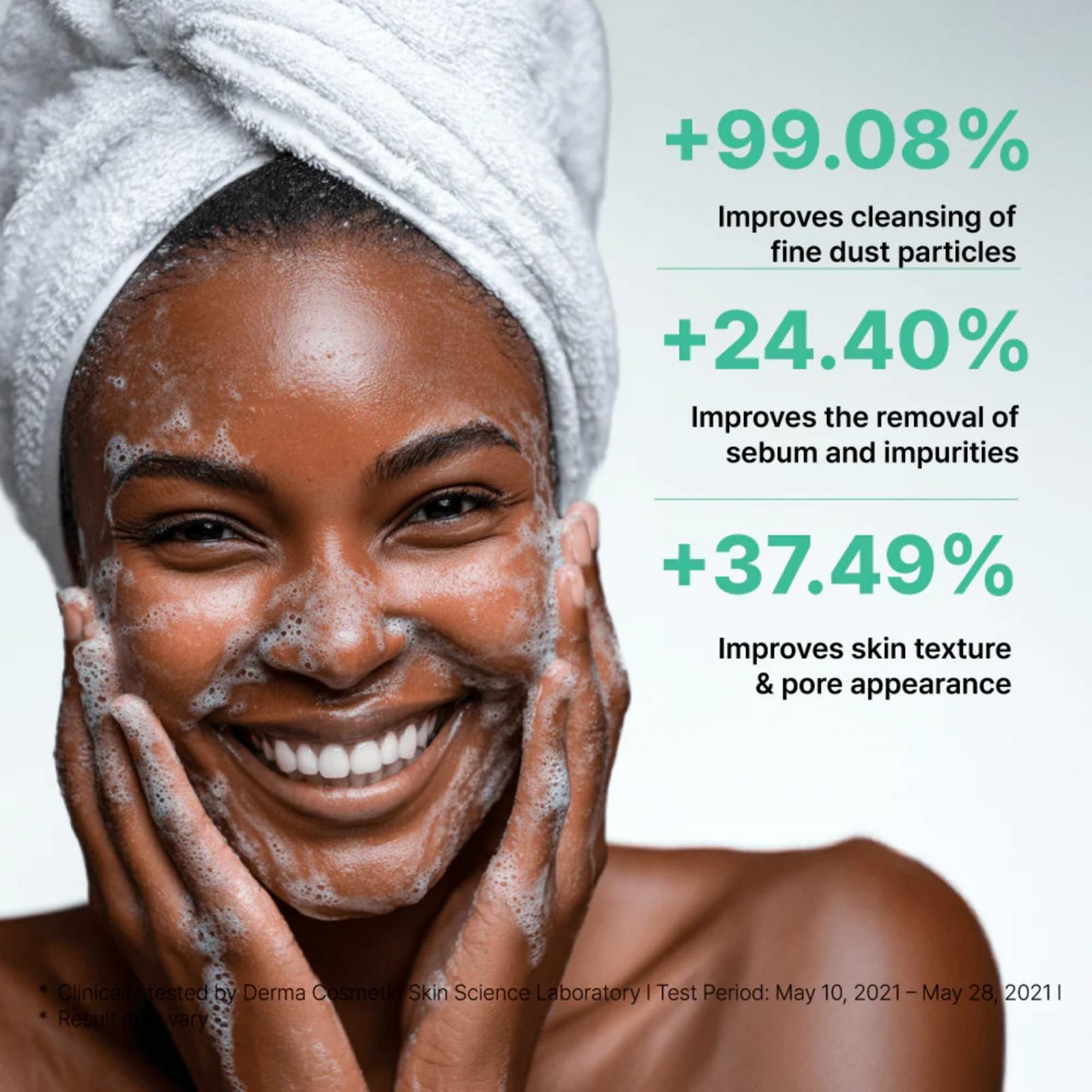 Relief Mud Pack To Foam Cleanser