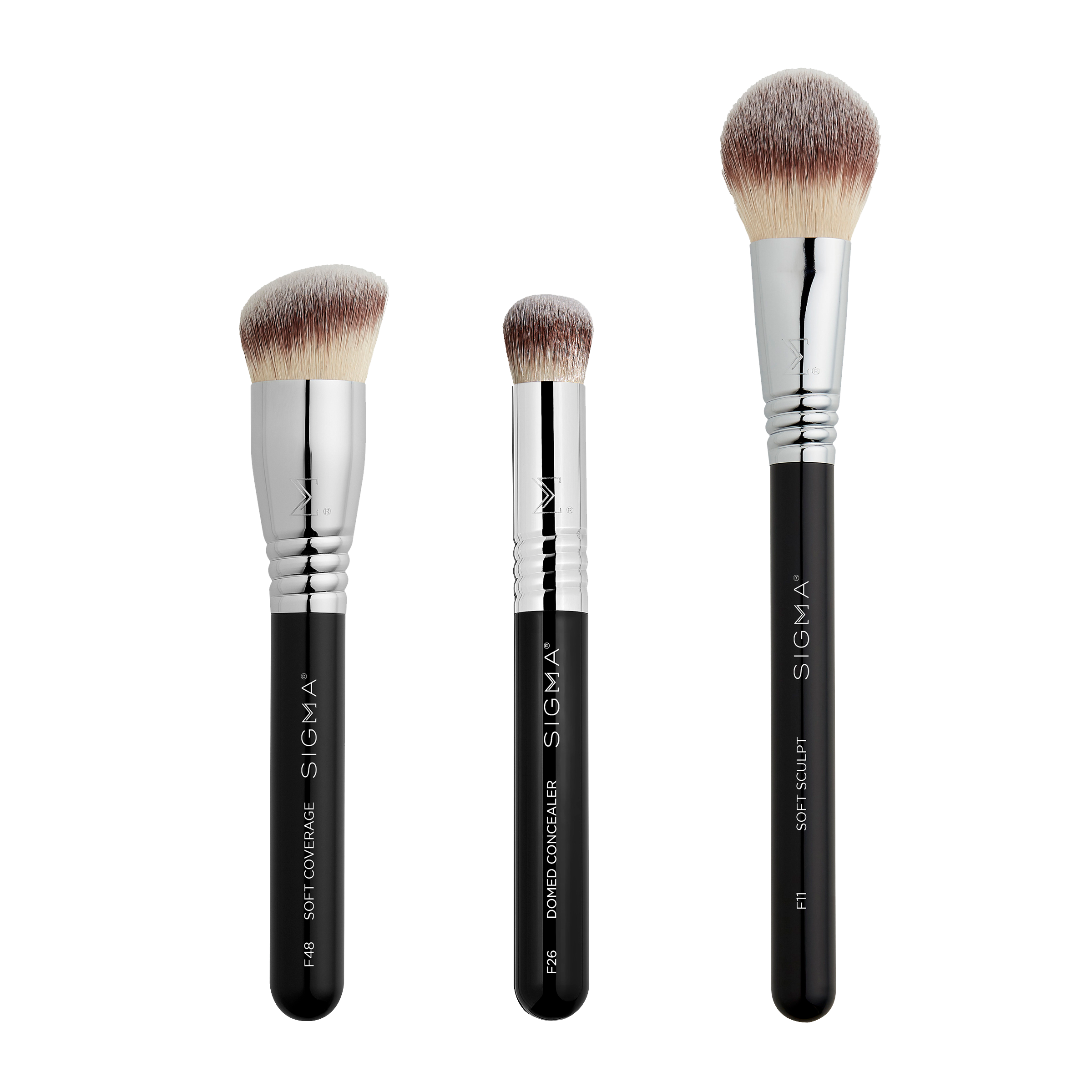 Sigma Beauty Soft Coverage Brush Trio #1