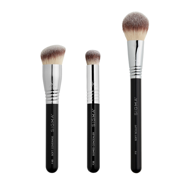 Sigma Beauty Soft Coverage Brush Trio #1