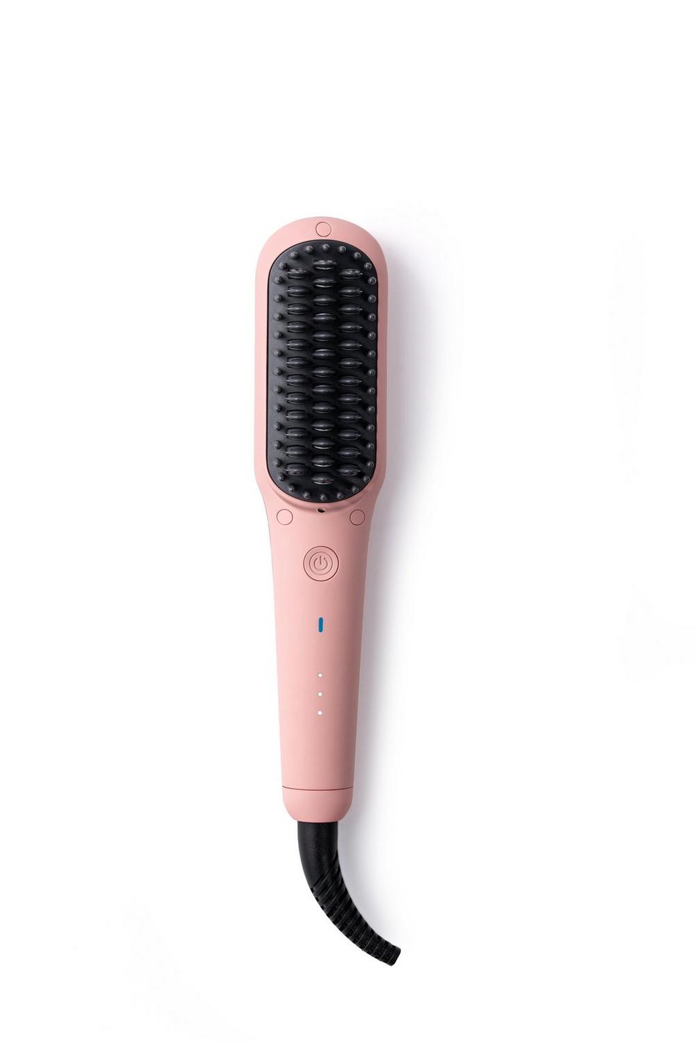 Tymo Beauty Ionic Mini Hair Straightening Brushes - Pink