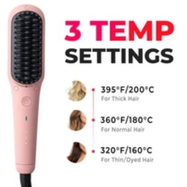 TYMO Beauty Ionic Mini Hair Straightening Brushes #4