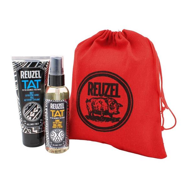 REUZEL TAT Buff Exfoliating Cleanser & Shine Tattoo Spray Duo #1