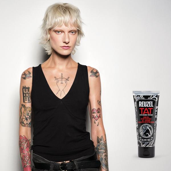 REUZEL Tattoo Advanced Treatment Collection - Buff, Shine, Hydrabalm, & Vivid Gel #4
