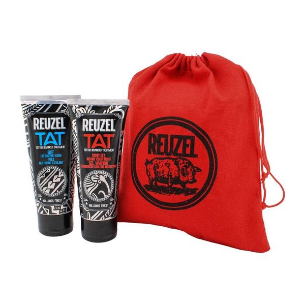 REUZEL TAT Buff Exfoliating Cleanser & Vivid Tattoo Gel Duo #1