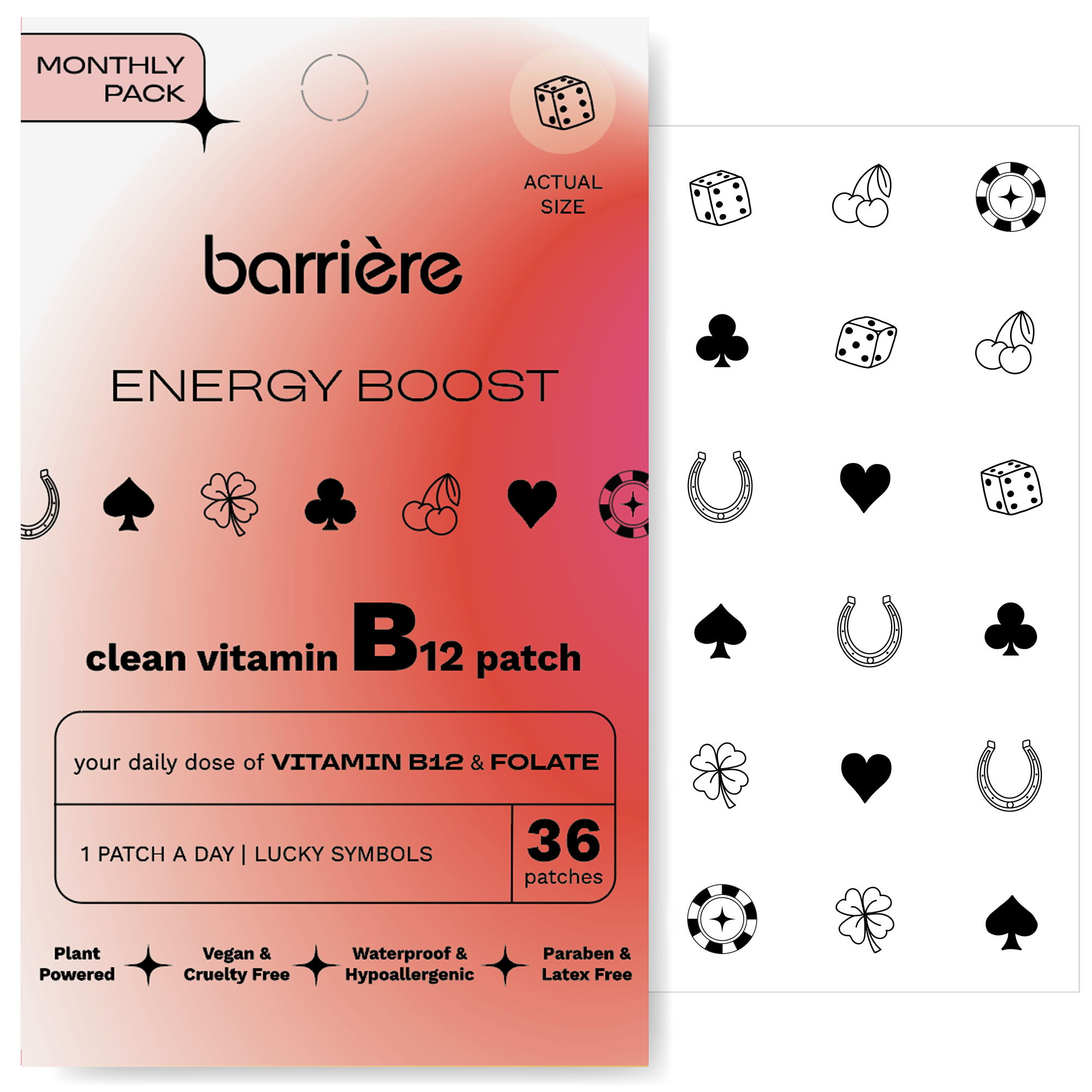 Barrière ENERGY BOOST Vitamin B12 36 Pack #1