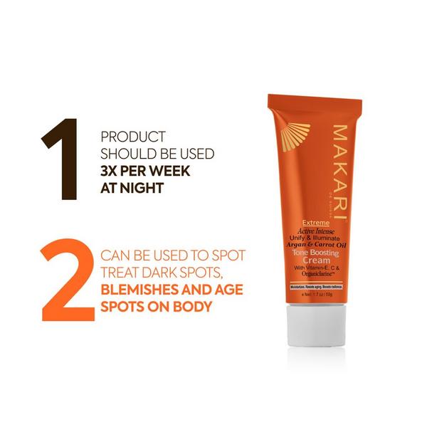 Makari Extreme Argan & Carrot Oil Tone Boosting Cream #3