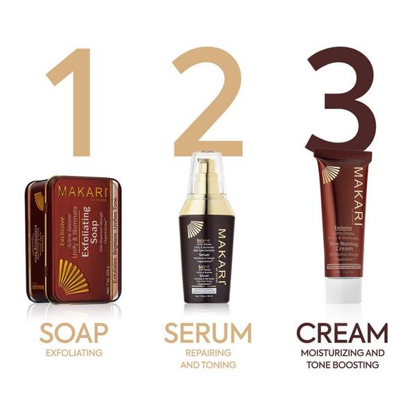 Makari Exclusive Tone Boosting Face Cream #4