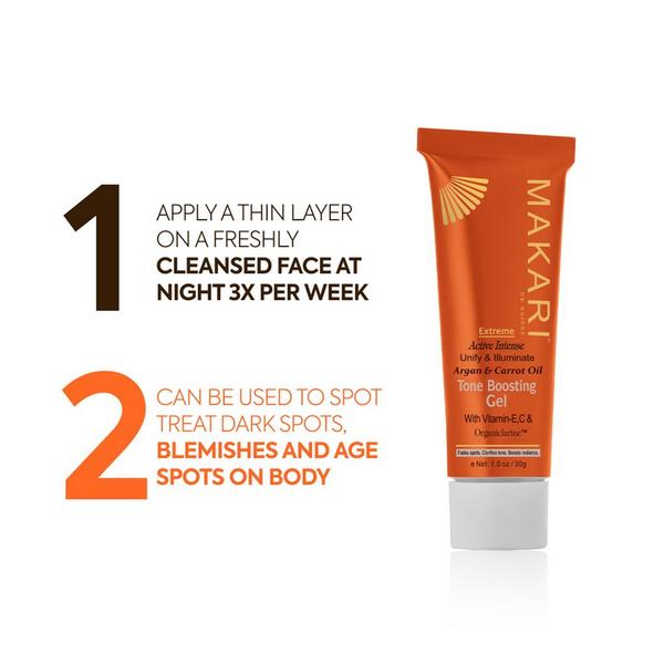 Makari Extreme Argan & Carrot Oil Tone Boosting Gel #3